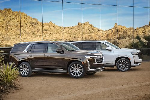 Cadillac Escalade Front Cross Side View