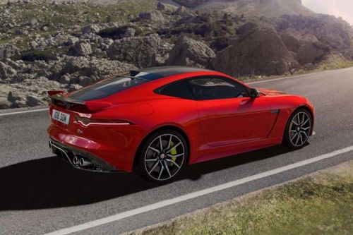 F-Type Rear angle view
