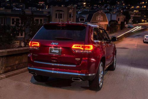 Grand Cherokee Rear angle view