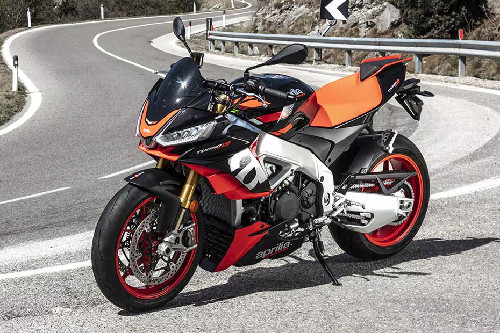 Slant Front View Full Image Aprilia Tuono V4 Slant Front View Full Image