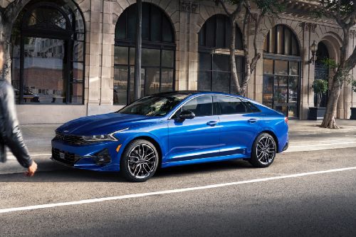 Kia K5 Front Side View