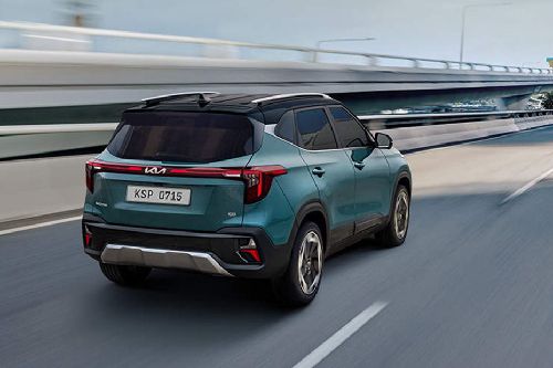 Seltos Rear angle view