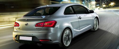 Forte Koup Rear angle view