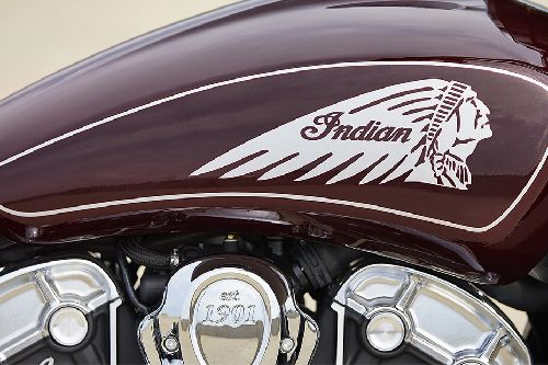 Indian Scout Fuel Tank View