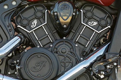 Indian Scout Sixty Engine View