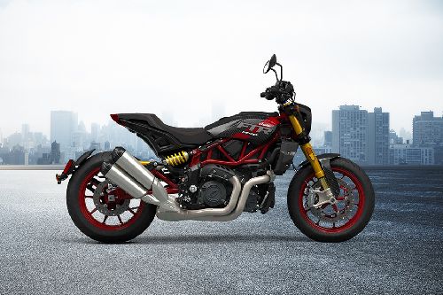 Indian FTR R Carbon Right Side Viewfull Image