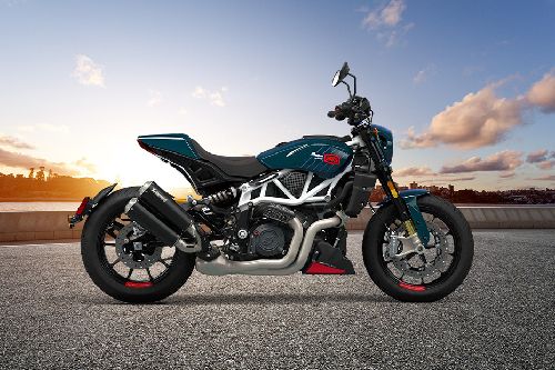 Indian FTR X 100% R Carbon Right Side Viewfull Image