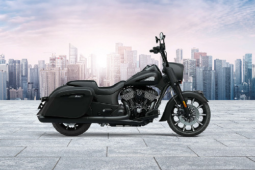 Indian Springfield Dark Horse Right Side Viewfull Image