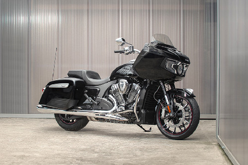 Indian Challenger Limited Slant Rear View Full Image