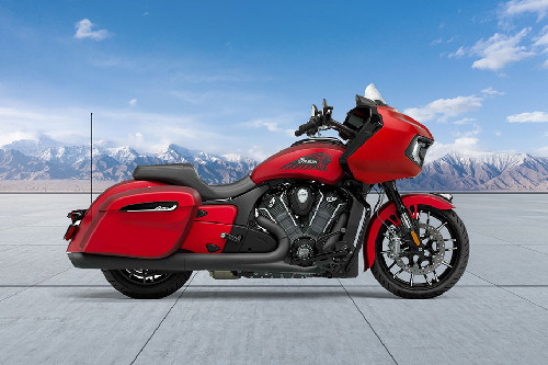 Indian Challenger Dark Horse Right Side Viewfull Image