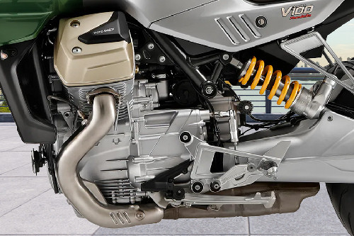 Moto Guzzi V100 Engine View