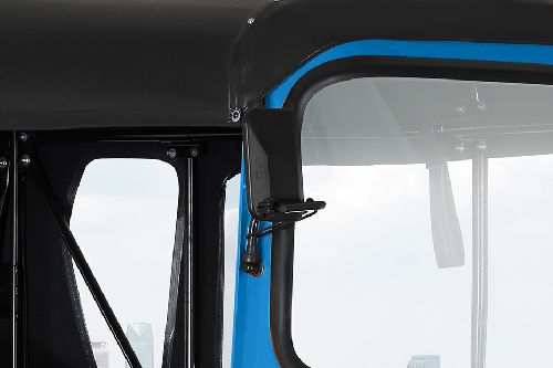 Bajaj Maxima Z Drivers Side Mirror Front Angle