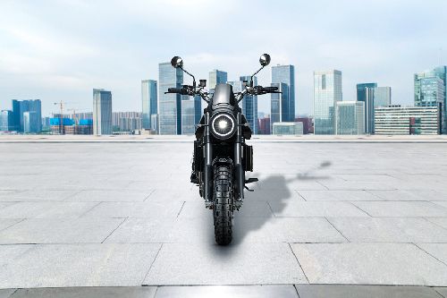 Moto Morini Super Scrambler Front View Full Image