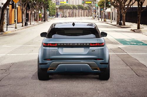 Full Rear View of Land Rover Range Rover Evoque