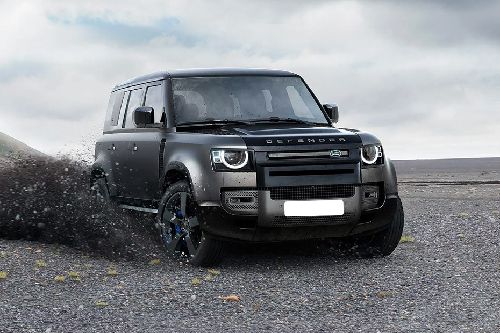 Defender 130 Tilted Front View