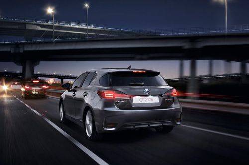 Rear Medium View of Lexus CT
