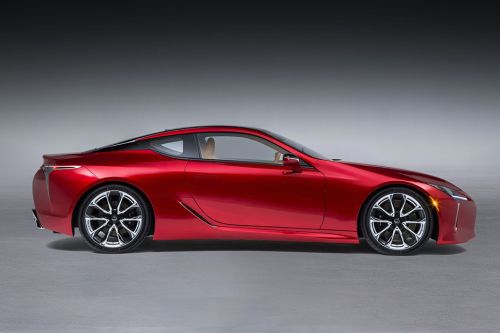 Lexus LC Drivers Sideview