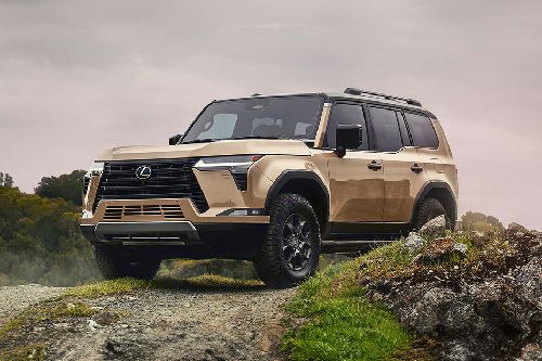 Front Angle Low View Lexus GX Front angle low view