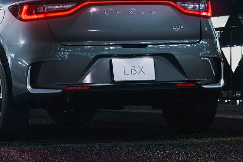 Exhaust Pipe of Lexus LBX