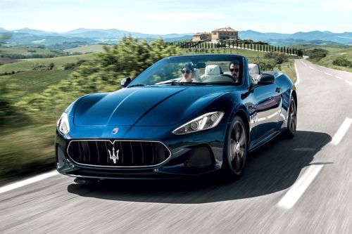 Maserati GranCabrio Front Side View