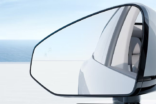ZEEKR 7X Drivers Side Mirror Rear Angle