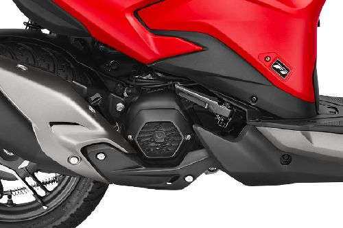 Hero Xoom 110 Engine View