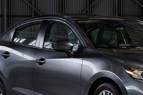 Mazda 2 Sedan Drivers Side Mirror Front Angle