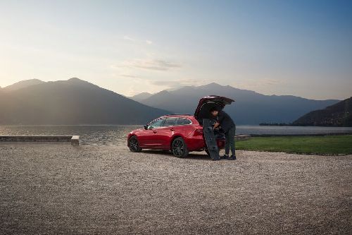 Trunk Open Closer View of 6 Wagon