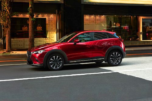 CX-3 Front angle low view