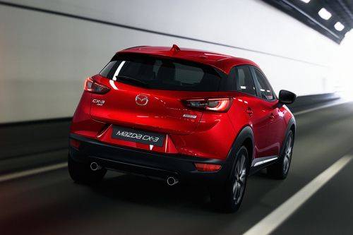 CX-3 Rear Low Angle View