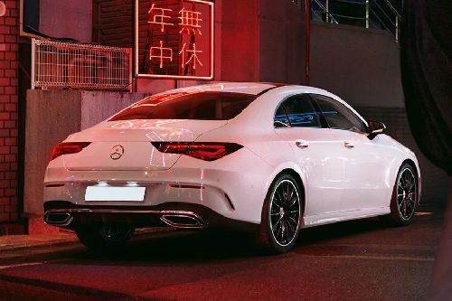 CLA-Class Rear Low Angle View