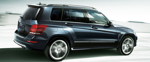 GLK Class Rear angle view