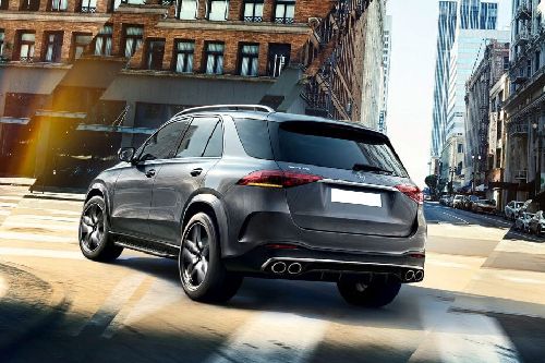 Rear Medium View of Mercedes-Benz GLE-Class