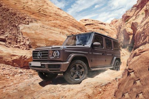 G-Class Front deep low Angle View