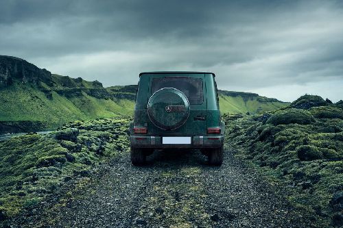 Full Rear View of Mercedes-Benz G-Class