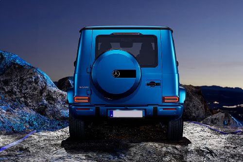 Full Rear View of Mercedes-Benz G-Class	 Electric