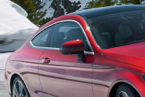 Mercedes-Benz C-Class Coupe Drivers Side Mirror Front Angle
