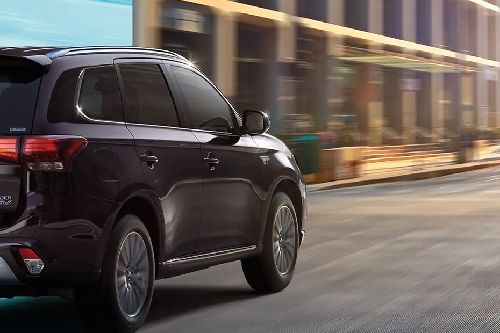 Mitsubishi Outlander PHEV Drivers Side Mirror Rear Angle