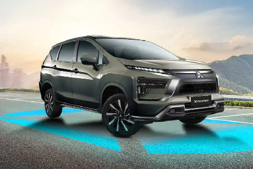 Front Cross Side View Mitsubishi Xpander Front Cross Side View
