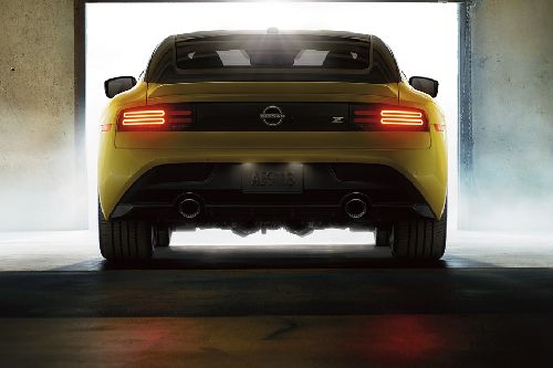 Full Rear View of Nissan 400Z