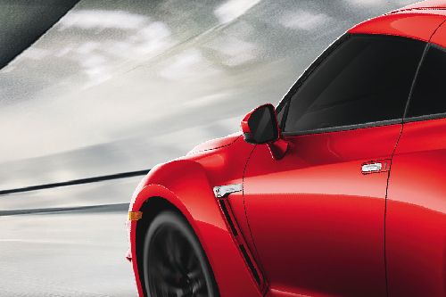 Nissan GT-R Drivers Side Mirror Rear Angle