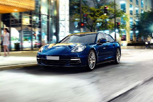 Panamera Front angle low view