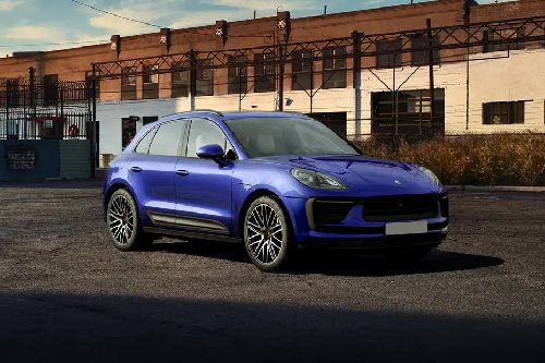 Macan Front angle low view