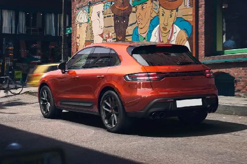Rear Medium View of Porsche Macan