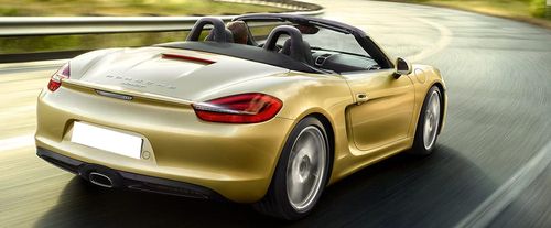 Boxster Rear angle view