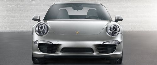 Full Front View of 911 Carrera