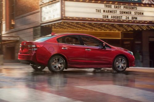 Impreza Rear angle view
