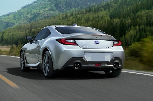 Rear Medium View of Subaru BRZ