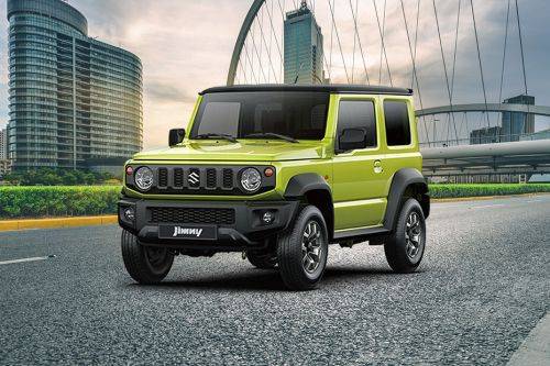 Jimny Front angle low view