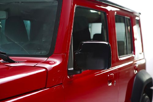 Suzuki Jimny 5-Door Drivers Side Mirror Front Angle